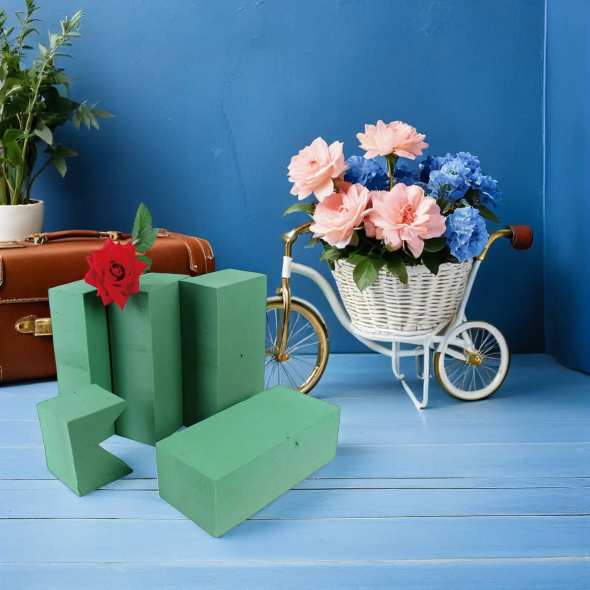 Floral Foam Brick – Moisture-Retaining Flower Arranging Block Floral Foam Block Richie's