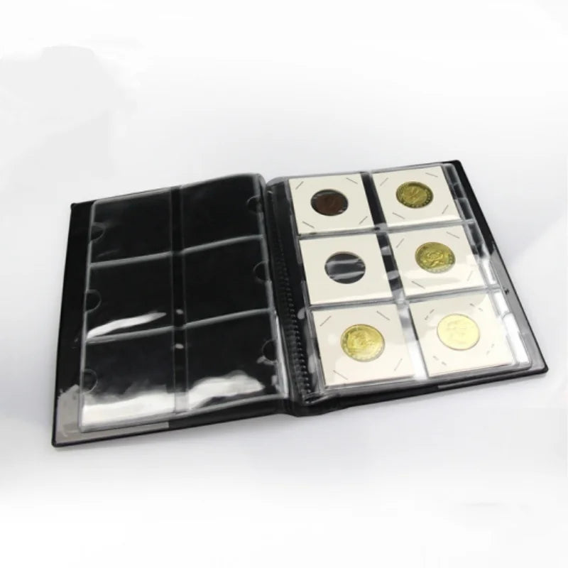 60-Slot Coin Collection Album for Cardboard Coin Holders Coin Collection Album Richie's