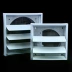 White Plastic Vent Cover Grille – One-Way Exhaust & Waterproof Exhaust Vent Cover Richie's