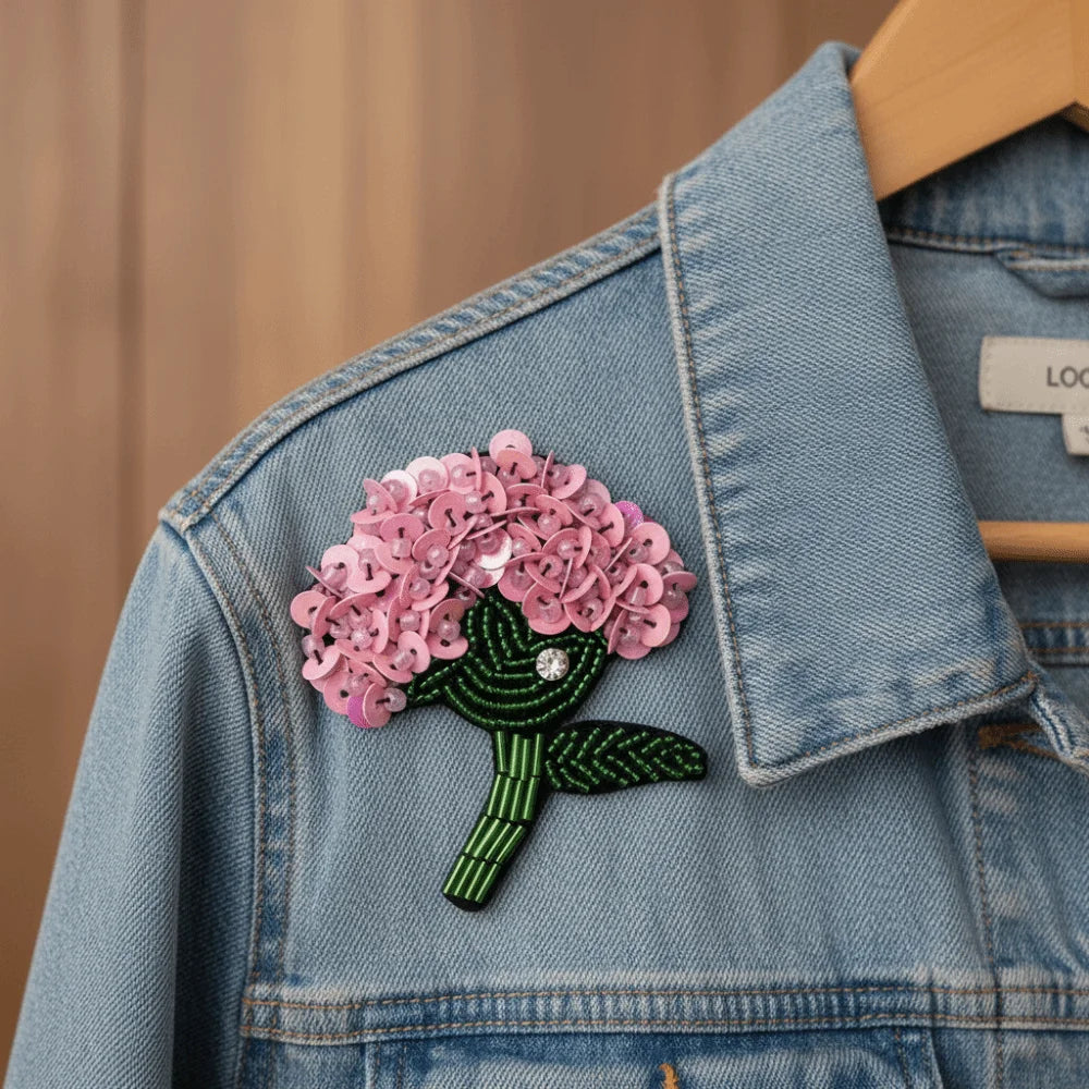 Beaded Sequined Floral Applique Patch – DIY Sewing Embroidery Embroidery Applique Patch Richie's