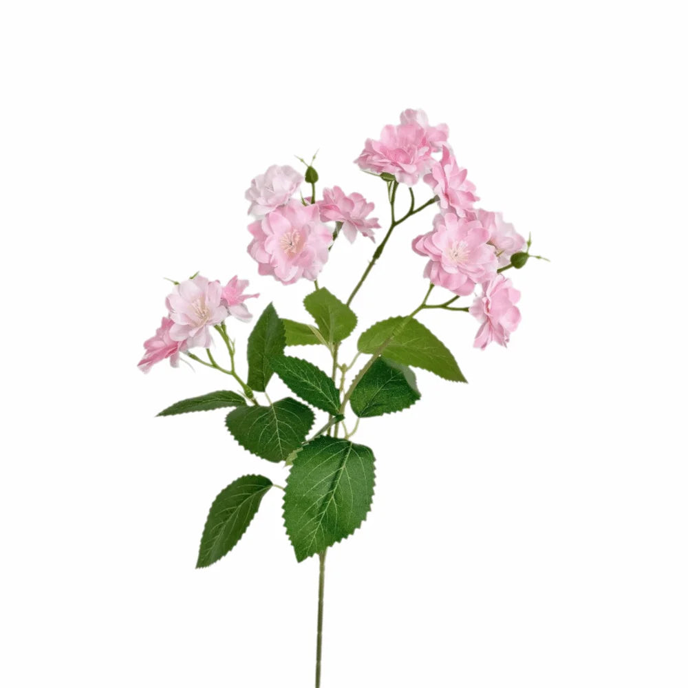 Artificial Jasmine Silk Flower Branch | Multicolor Faux Floral Artificial Flower Branch Richie's Dark Pink
