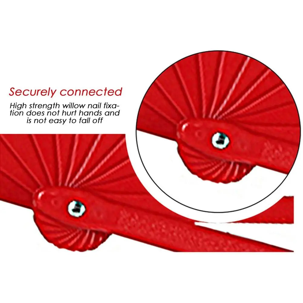 Chinese Kung Fu Folding Fan 28/34cm – Silk Dance Stage Fan Folding Performance Fan Richie's