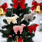 Wool Felt Sheep Christmas Ornament – Tree & Holiday Decor Christmas Ornament Richie's