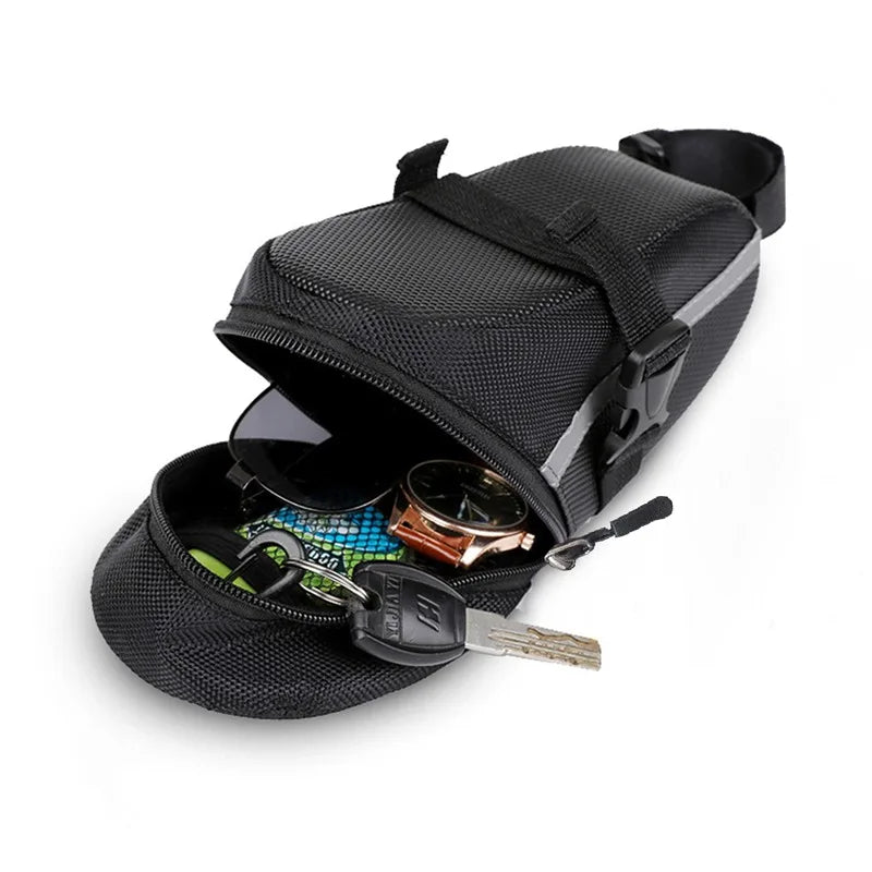Waterproof Bike Saddle Bag – Nylon Rear Seat Cycling Pouch Bike Saddle Bag Richie's
