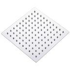 8-Inch Square Stainless Steel Rainfall Shower Head | Ultra-Thin Rainfall Shower Head Richie's