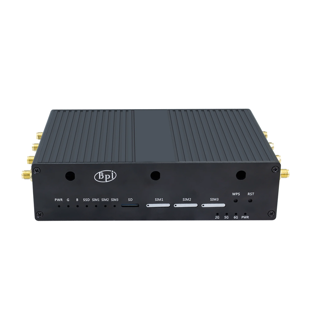 Banana Pi BPI-R4 Aluminum Case – Development Board Enclosure Development Board Case Richie's