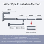 3-in-1 Wall-Mounted Waterfall Aquarium Filter – Silent Aquarium Filter Richie's