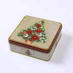 Cartoon Christmas Tinplate Candy Gift Box – Square Xmas Tin Christmas Tin Box Richie's 04