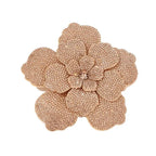 3D Camellia Rhinestone Flower Patch – DIY Sewing Embellishment Rhinestone Flower Patch Richie's A8