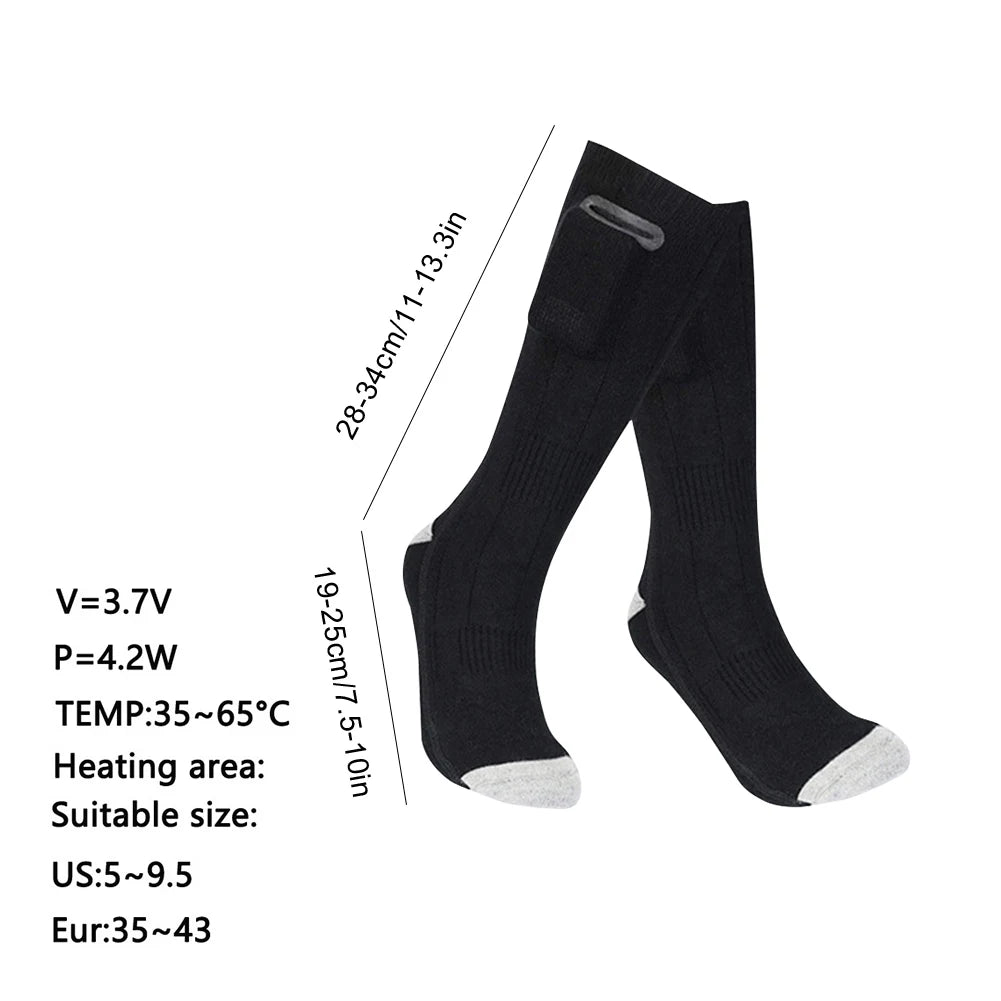 APWIKOGER Electric Heated Socks – USB Thermal Winter Warmth Electric Heated Socks Richie's