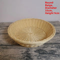 Wicker Woven Serving Basket – Bread, Fruit & Vegetable Tray Woven Serving Basket Richie's 33-9cm