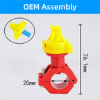 Road Roller Water Spray Nozzle Assembly for BOMAG – Durable Road Roller Nozzle Richie's OEM Assembly