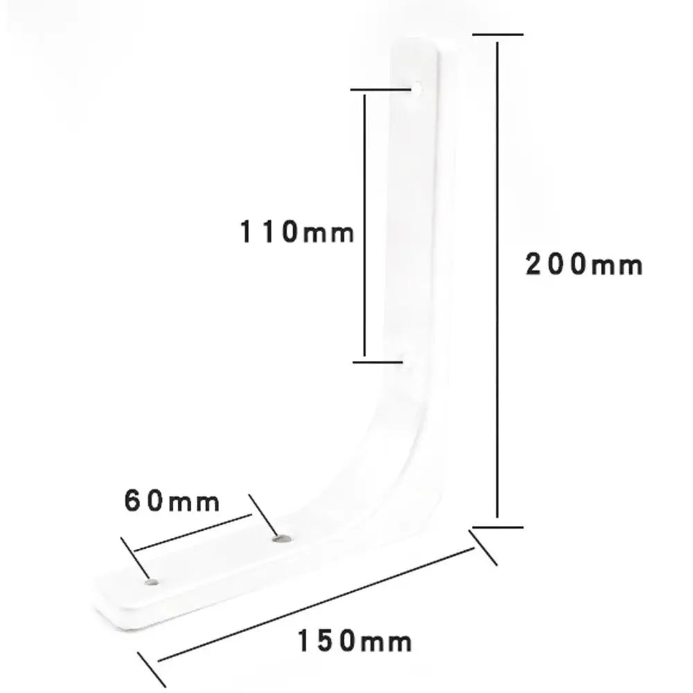 Steel Triangle Wall Bracket Heavy Duty Shelf Support 4–10 Inch Shelf Bracket Richie's