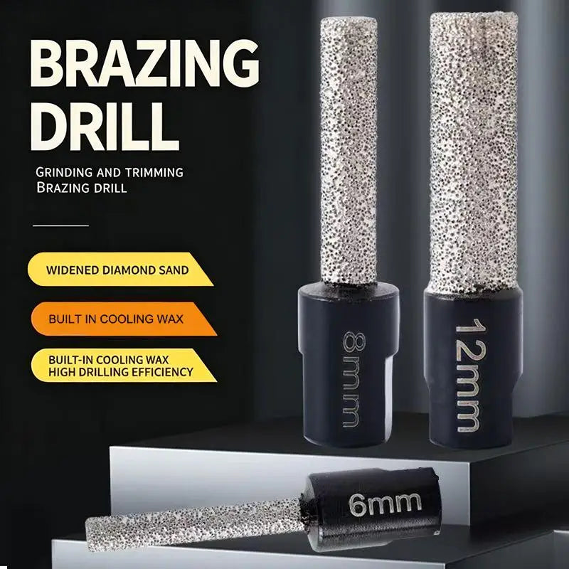 Diamond Dry Core Drill Bit Set – 4 Sizes Tile Glass Granite Diamond Core Drill Bits Richie's