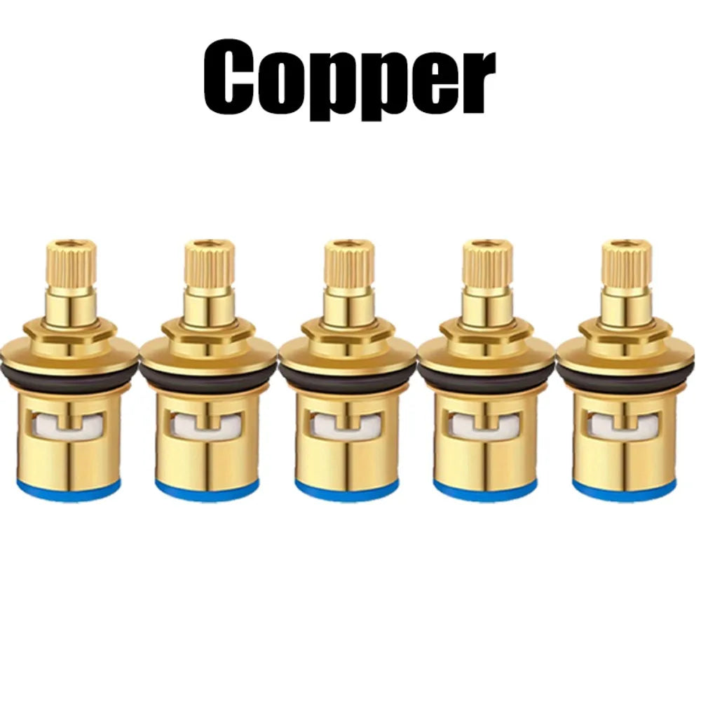 Universal Stainless Steel Faucet Valve Core – Tap Cartridge Faucet Valve Cartridge Richie's Copper-5pcs