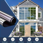 One-Way Privacy Window Film — UV Blocking Heat Insulating 2mil Privacy Window Film Richie's