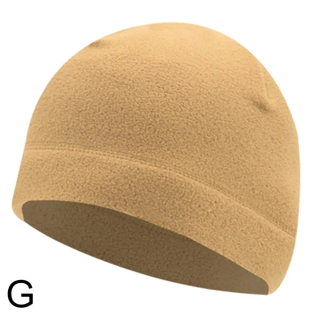Polar Fleece Beanie Cap – Windproof Winter Ski & Cycling Hat Fleece Beanie Cap Richie's G