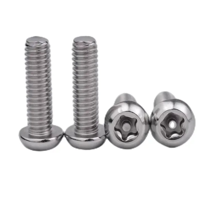 304 Stainless Torx Security Screws M2–M8 Pan Head Machine Bolt Security Machine Screws Richie's
