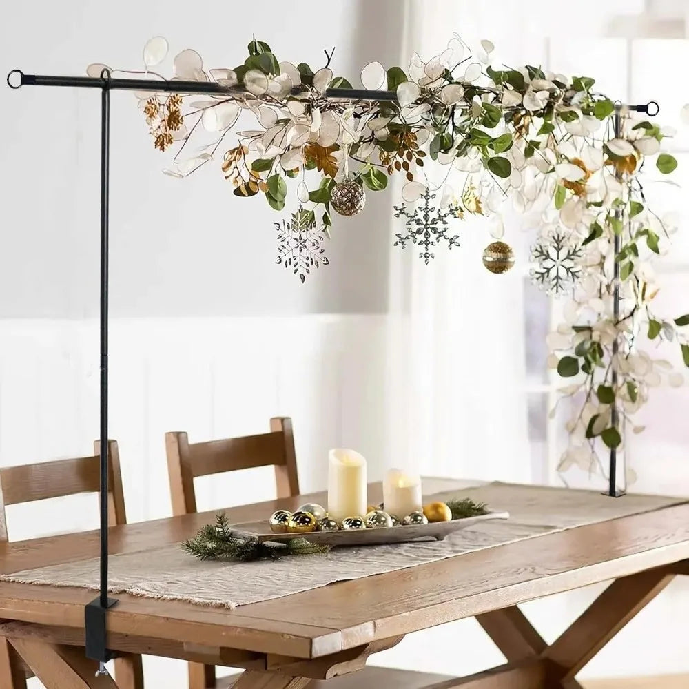 Adjustable Metal Balloon Flower Arch Stand with Clamps Balloon Arch Stand Richie's