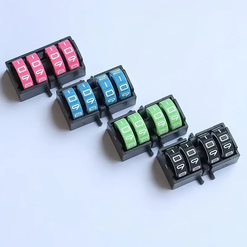 4-Digit Digital Wheel Score Tracker for Board Games & Groups Game Score Tracker Richie's
