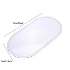 Car Sun Visor Vanity Mirror – HD Stainless Steel Makeup Mirror Car Visor Mirror Richie's Oval-L