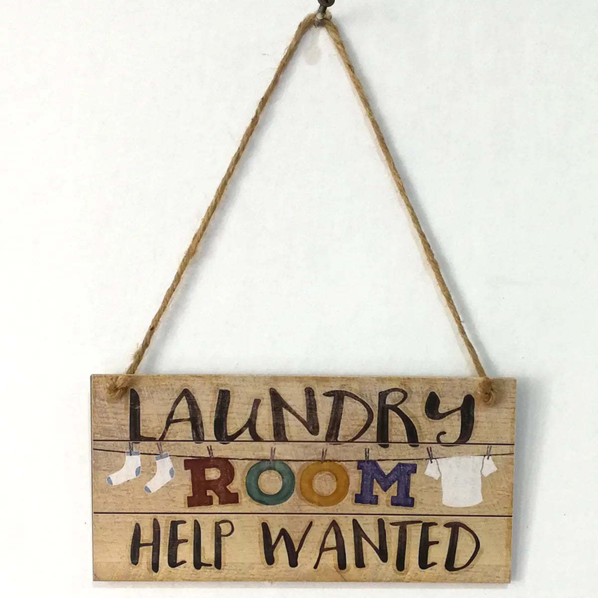 Rustic Wooden Laundry Room Wall Plaque Hanging Sign Wall Plaque Sign Richie's