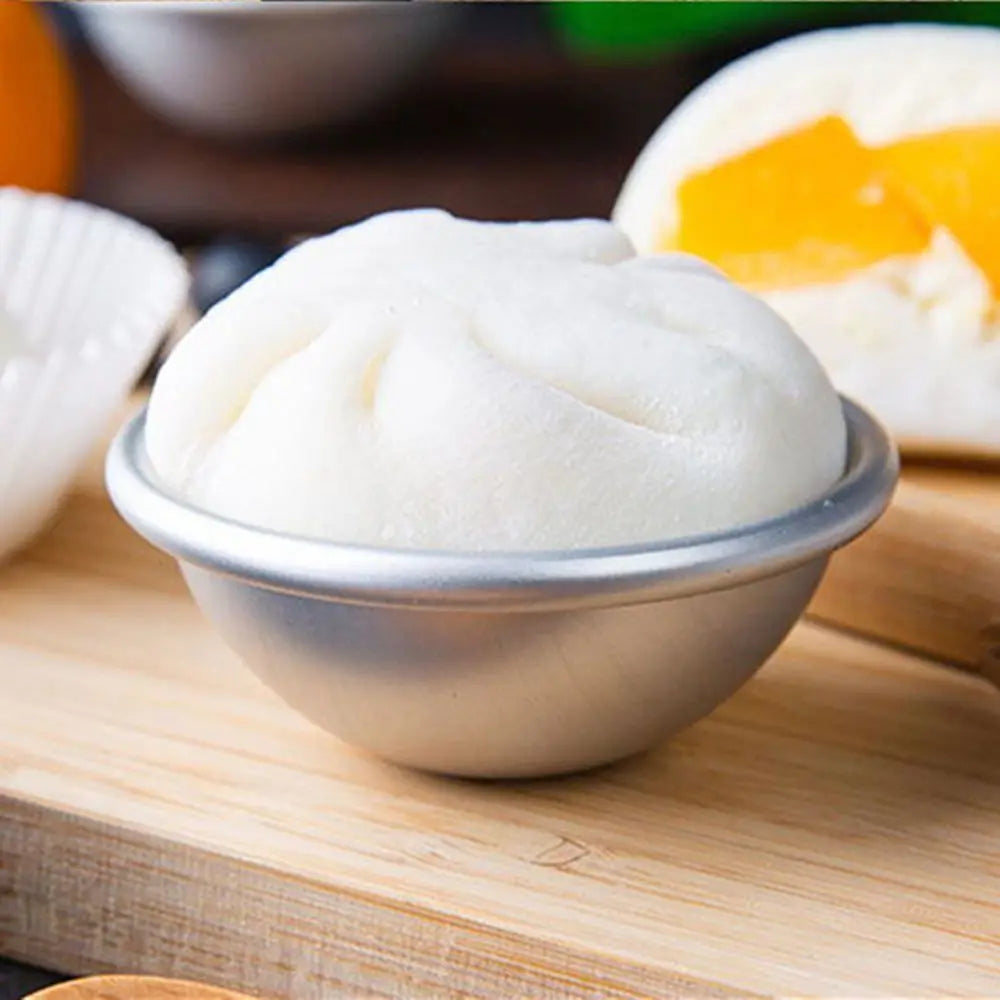 3D Aluminum Ball Mochi Mold – Snowball Cake Pastry Mould Cake & Pastry Mould Richie's