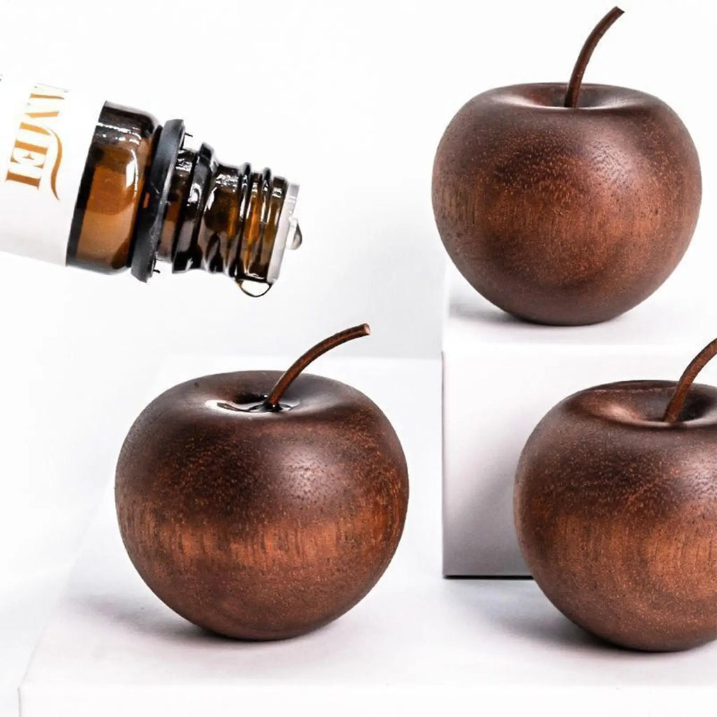 Solid Wood Fruit Scented Ornament | Sapele Home Scent Diffuser Wood Scent Diffuser Richie's
