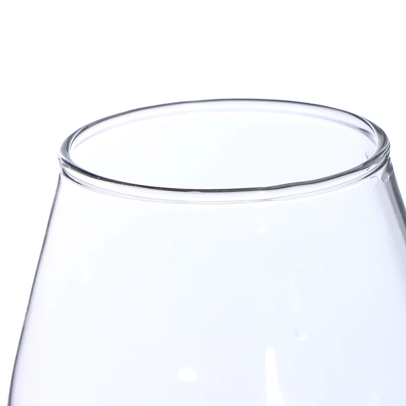 270ml Borosilicate Wine Glass Cup with Silicone Seal Wine Glass Cup Richie's ONE SIZE