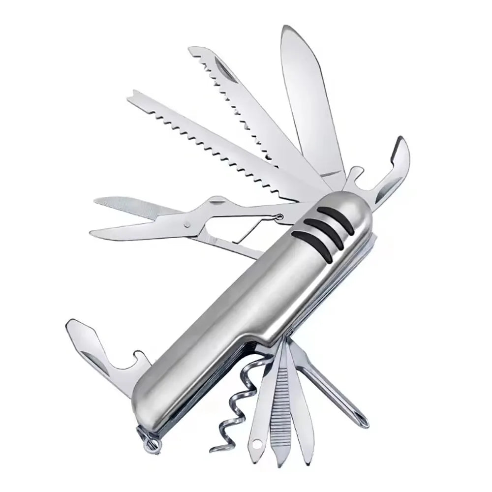 11-in-1 Folding Pocket Multitool Knife – Stainless Steel EDC Folding Multitool Knife Richie's
