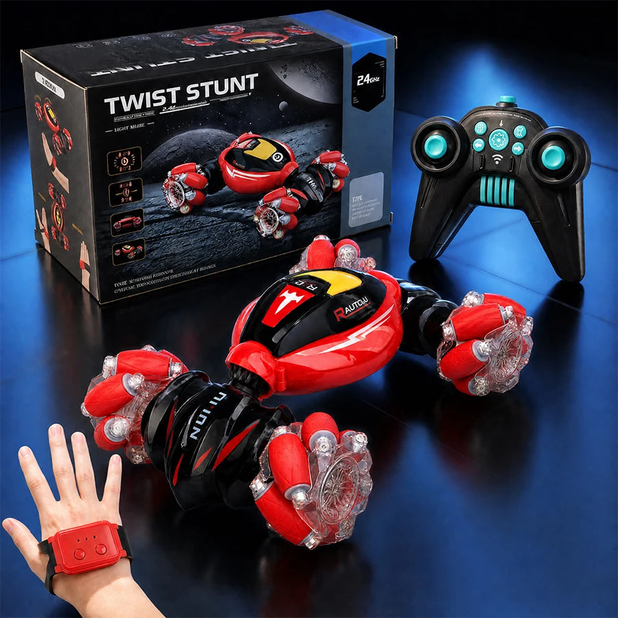 4WD Gesture Sensor RC Stunt Car – All-Terrain Off-Road Toy RC Stunt Car Richie's 6652A-Hs-S