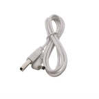 USB to 3.5mm x 1.35mm DC 5V Charging Cable 100cm – White USB Power Cable Richie's