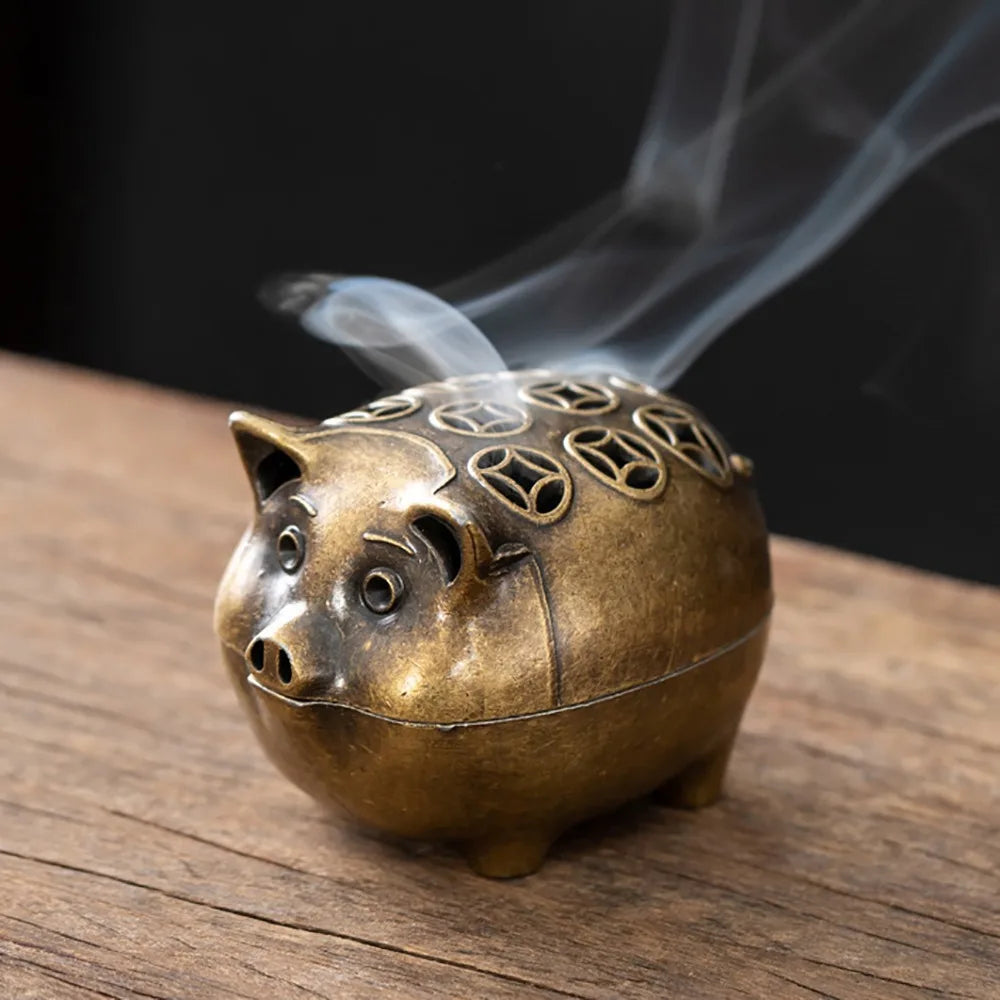 Chinese Style Zinc Alloy Incense Burner – Vertical Holder Incense Burner Richie's 8