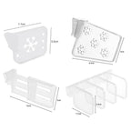 Fridge Door Partition Board Bottle Can Organizer Storage Shelf Fridge Door Organizer Richie's