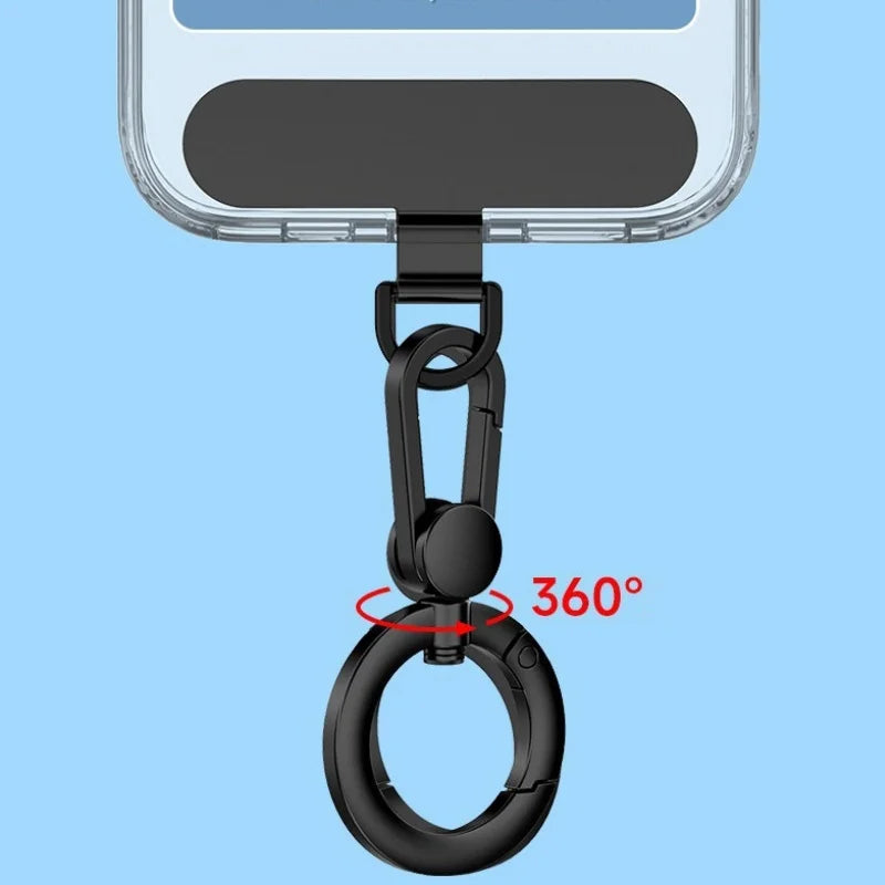 Rotatable Metal Phone Lanyard Clip – Stainless Steel Hook Phone Lanyard Clip Richie's