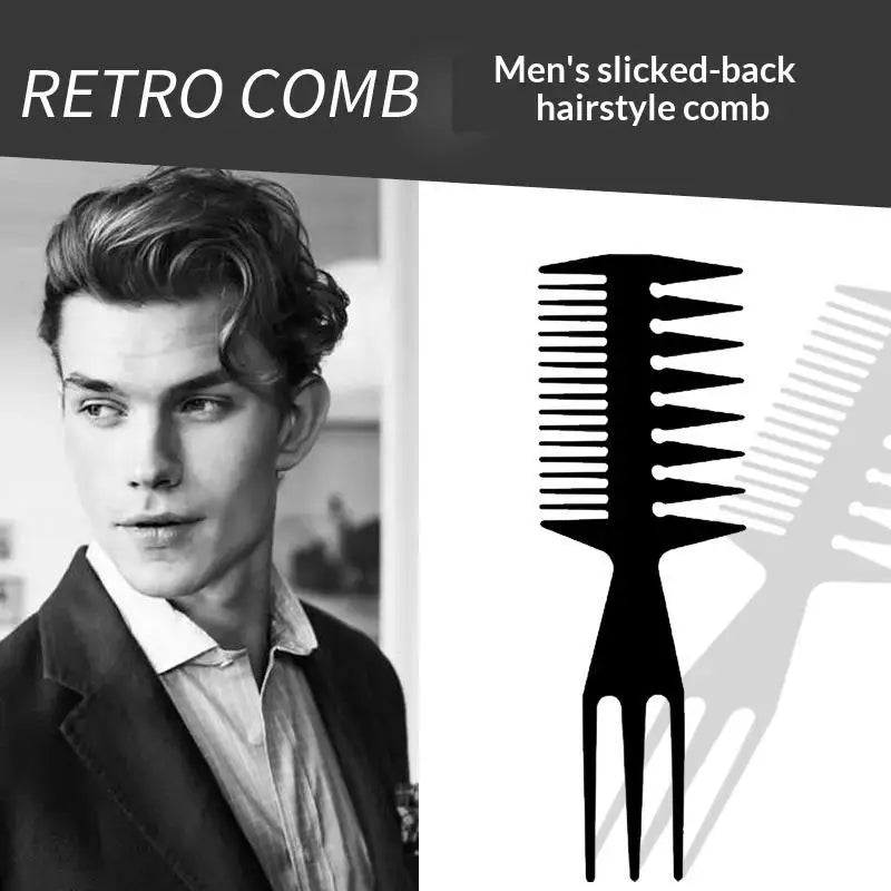 Men's Styling Comb Set – Wide Tooth, Texture & Anti-Static Hair Styling Comb Set Richie's
