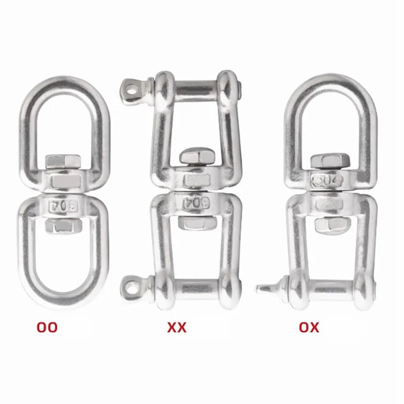 304 Stainless Steel Double Ended Swivel Eye Hook Connector Swivel Eye Hook Richie's