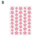 40pcs Star-Shaped Hydrocolloid Pimple Patches – Colorful Cover Pimple Patches Richie's pink 40pcs