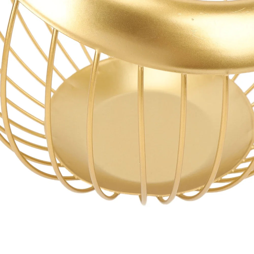 Metal Wire Coffee Pod Holder Basket – Gold/Black, 100+ Pods Coffee Pod Organizer Richie's