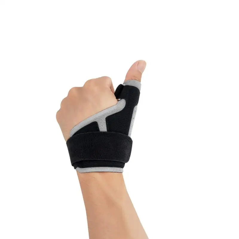 Adjustable Thumb Splint Wrist Support Brace for Athletes Thumb Wrist Brace Richie's Black