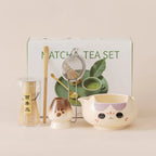Japanese Matcha Tea Set – Ceramic Bowl & Whisk Gift Box 2/5/7pcs Matcha Tea Set Richie's 5pcs purple