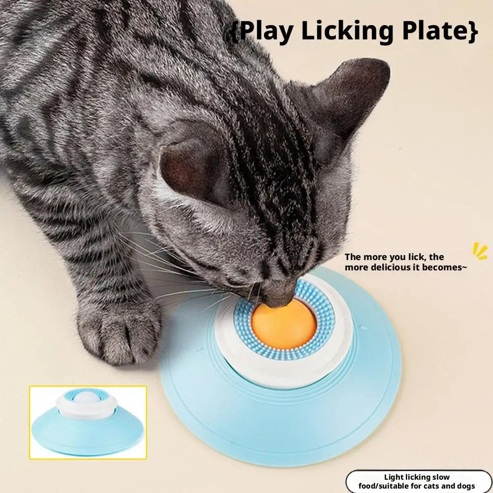 Dog Cat Lick Ball Slow Feeder Toy & Treat Dispenser Bowl Pet Slow Feeder Toy Richie's