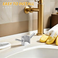 No-Drill ABS Shower Rod Towel Hook – Rustproof Electroplated Shower Rod Hook Richie's Default Title
