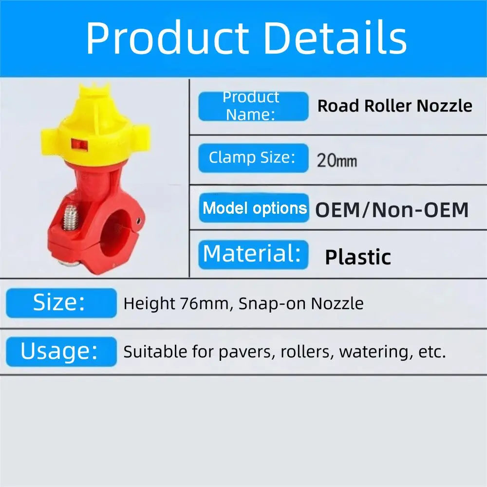 Road Roller Water Spray Nozzle Assembly – BOMAG Compatible Road Roller Parts Richie's
