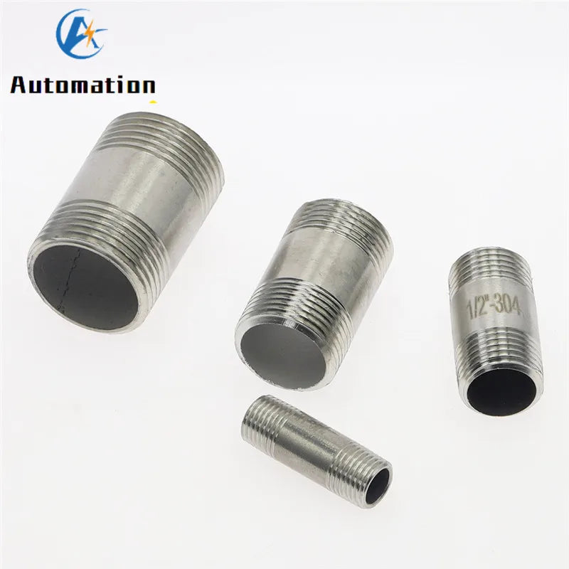 SS304 Male x Male Threaded Pipe Fitting | 1/4"–1-1/2" Sizes Pipe Fitting Adapter Richie's