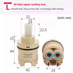 Ceramic Faucet Cartridge Hot & Cold Mixer Valve Core Repair Faucet Cartridge Richie's L 40 mm spool