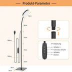 KEBINCPLED Circular LED Floor Lamp USB Dimmable 180 LEDs LED Floor Lamp Richie's