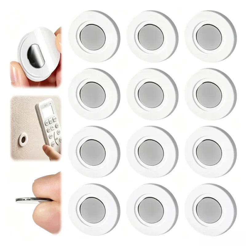 Magnetic Wall Mount Remote Holder – 3/6 Pack, No-Drill Magnetic Remote Holder Richie's