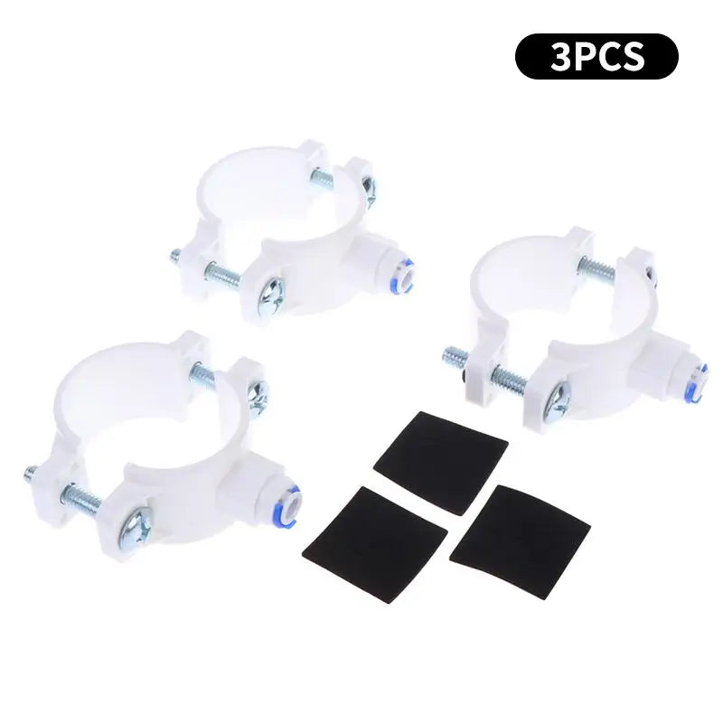 Adjustable 38–58mm Drain Hose Clamps for Sink & Water Systems Drain Hose Clamp Richie's 3Pcs White