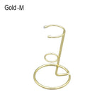 Iron Crystal Display Stand Wand & Orb Holder – Faux Crystal Base Crystal Display Stand Richie's Gold M